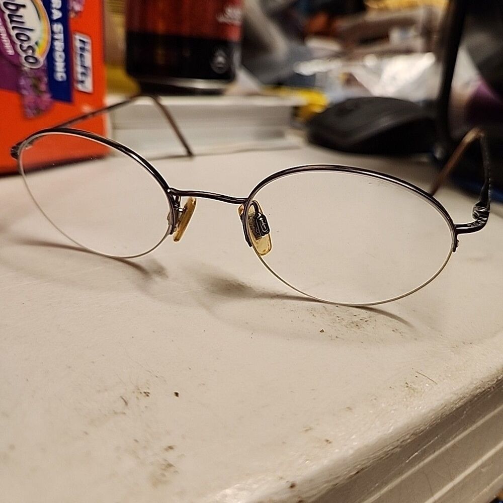 Polo Ralph Lauren Eyeglasses 1003 9015 Gold Oval Frames